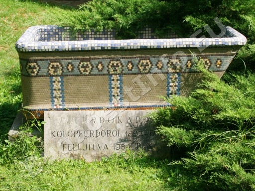 Király Gyógyfürdő - királyi fürdőkád 1893-ból