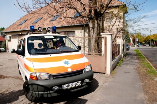 A felújítás idejére elköltöztette az önkormányzat Kispest mentőit