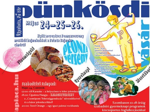 Pünkösdi Vásár és gyereknap Újpalotán