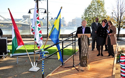 Elkészült a Lánchíd Park a Green Sweden - SymbioCity Program keretében | kép forrása: www.budapest.hu / Majtényi Mihály