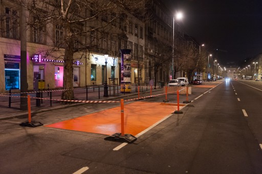 Májustól fejlesztéseket léptet életbe a BKK a Bajcsy-Zsilinszky úton