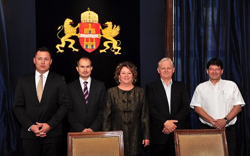 Aláírták a főváros teljes körű csatornázását támogató szerződést | kép forrása: www.budapest.hu / Majtényi Mihály