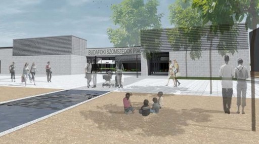 Budafoki Szomszédok Piaca  - Elkészült a pályázati terv | kép forrása: www.budafokteteny.hu