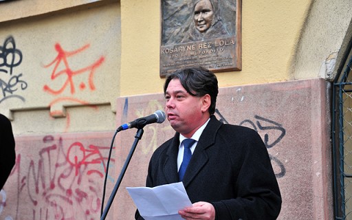 Emléktáblát kapott Újbudán Kosáryné Réz Lola író, műfordító | kép forrása: www.budapest.hu / Majtényi Mihály