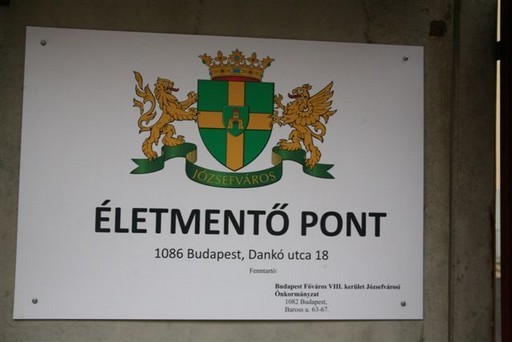 Február végéig nyitva tart a józsefvárosi Életmentő Pont