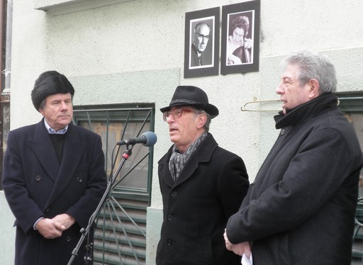 Sándor Frigyes és Dénes Vera kapott emléktáblát a XIII. kerületben