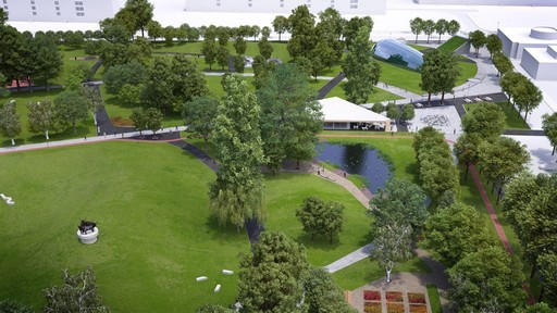 Modern családi szabadidőközpont épül az újbudai Bikás park területén