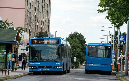 Használt Volvo 7000A típusú buszok álltak forgalomba Budapesten