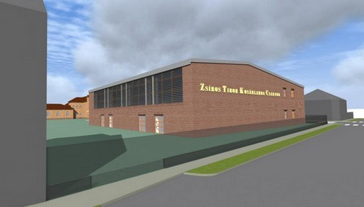 Már épül Kőbányán a Zsíros Tibor Kosárlabda Csarnok