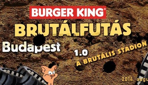 Burger King Brutálfutás Budapest 1.0