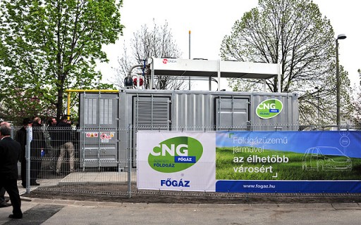 Megnyílt a második budapesti CNG-töltőállomás | kép forrása: www.budapest.hu / Majtényi Mihály