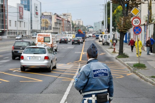 Forgalomsegítő pontokat hozott létre a Budapesti Rendőr-főkapitányság | kép forrása: www.police.hu