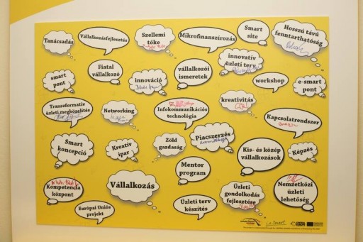 Okospont a Budapesti Vállalkozásfejlesztési Közalapítvány székházában | kép forrása: www.iesmarthungary.net