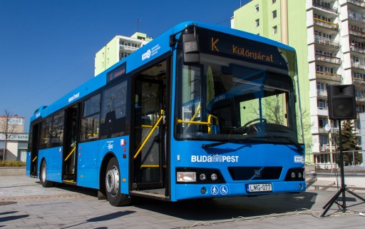 Hétfőtől újabb tizenöt alacsonypadlós Volvo-busz közlekedik Budapesten | kép forrása: www.budapest.hu