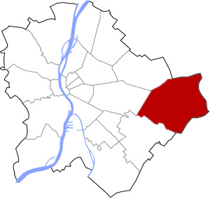 Budapest 17 elhelyezkedése a térképen